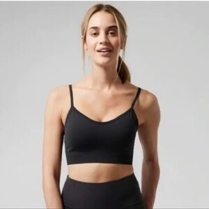 Athleta Renew Bra - Size Large - Black - Cups D-DD
